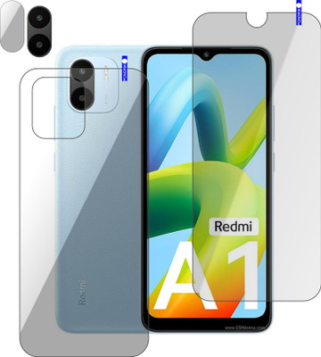 PONDRIK Front and Back Screen Guard for REDMI A1(Pack of 3)
