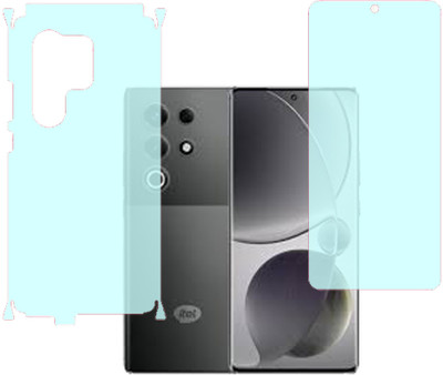 VAYUVAULT Front and Back Screen Guard for itel S25 Ultra(Pack of 2)