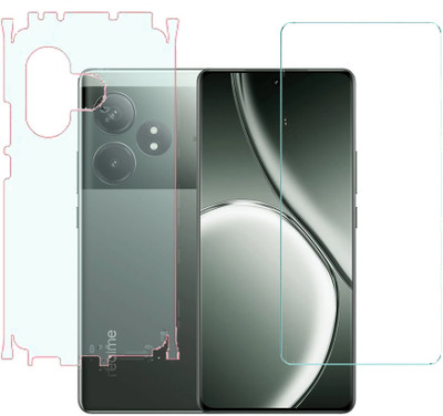 SPRITZEN Front and Back Screen Guard for Realme GT 6T 5G(Pack of 2)