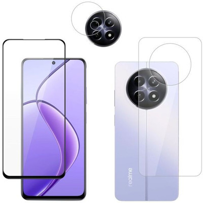 FINCH Front and Back Screen Guard for Realme 12 5G(Pack of 3)
