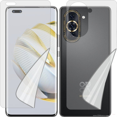 MOBART Front and Back Tempered Glass for HUAWEI NOVA 10 PRO GLAAL00
 (Edge To Edge TPU Full Coverage)(Pack of 1)