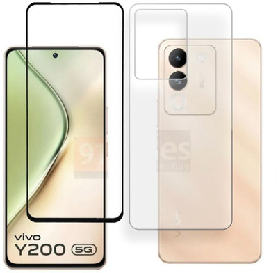 VIRMON Front and Back Screen Guard for VIVO Y200 ( NOT A TEMPERED GLASS )(Pack of 2)