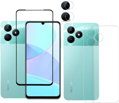 S9HUB Front and Back Screen Guard for REALME C51(Pack of 1)