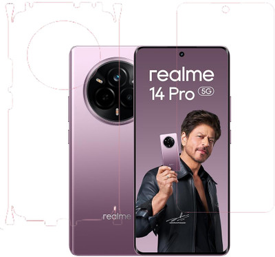 VAYUVAULT Front and Back Screen Guard for realme 14 Pro 5G(Pack of 2)