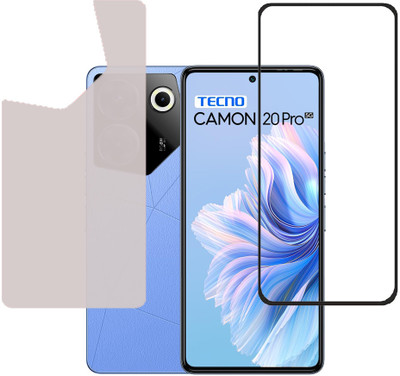 SPRITZEN Front and Back Screen Guard for Tecno Camon 20 Pro 5G(Pack of 2)