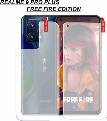 FINCH Front and Back Screen Guard for REALME 9 PRO PLUS FREE FIRE EDITION, REALME 9 PRO PLUS 5G(Pack of 2)