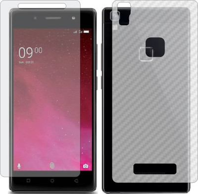 Mobling Front and Back Tempered Glass for LAVA Z80(Pack of 2)