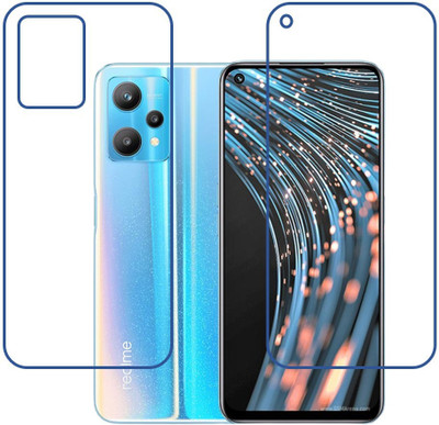 DVTECH Front and Back Screen Guard for 9H Crystal Clear Front And TPU BackRealme V25(Pack of 1)
