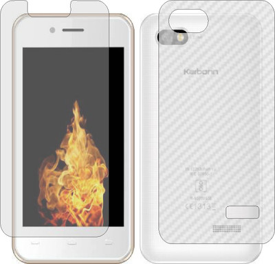 Fasheen Front and Back Tempered Glass for KARBONN A41 POWER(Pack of 2)