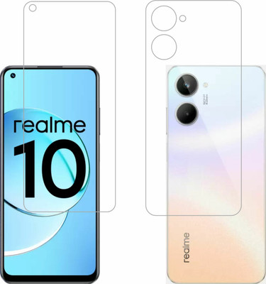 Ten To 11 Front and Back Screen Guard for Realme 10(Pack of 2)