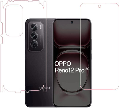 SPRITZEN Front and Back Screen Guard for Oppo Reno 12 Pro 5G, Front Clear, Back Clear(Pack of 2)