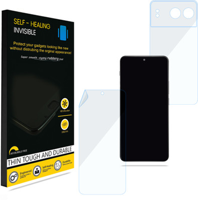KUBERAN Front and Back Screen Guard for OnePlus Nord 4, Invisible Screen Protector / Body Protector, Scratch Guard, With installation kit(Pack of 1)