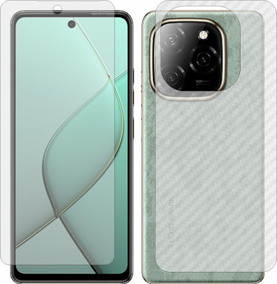 TELTREK Front and Back Screen Guard for Tecno Spark 20 Pro 5G KJ8(Pack of 2)