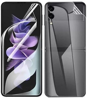 Chronic Front and Back Screen Guard for SAMSUNG Galaxy Z Flip4(Pack of 2)