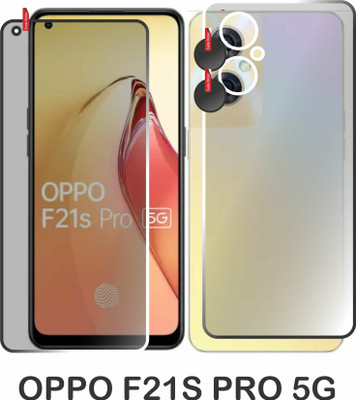 chakoor Front and Back Screen Guard for OPPo F21S PRO 5G(Pack of 2)