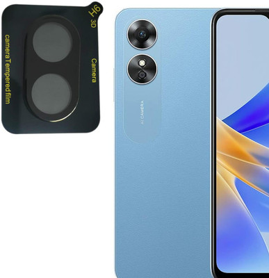 VOSKI Back Camera Lens Glass Protector for Oppo A17 Camera Lens protector Anti Scratch Glass(Pack of: 1)