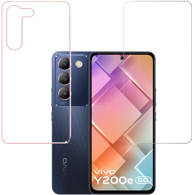 KARTRAY Front and Back Screen Guard for Vivo Y200e 5G(Pack of 2)