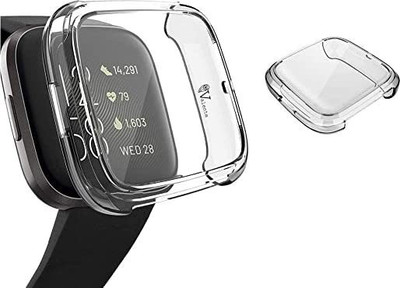 valente Front and Back Screen Guard for Fitbit Versa 3(Pack of 1)