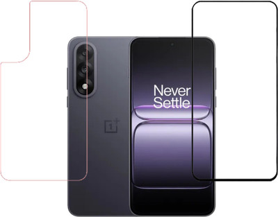 SPRITZEN Front and Back Screen Guard for OnePlus Nord 5 5G, Edge to Edge Tempered Glass, Back Screen Guard With Glossy Finish(Pack of 2)
