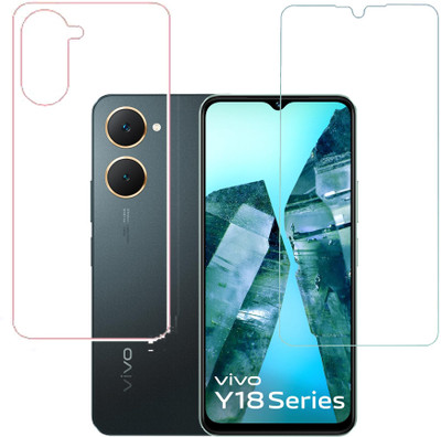 SPRITZEN Front and Back Screen Guard for Vivo Y18(Pack of 2)