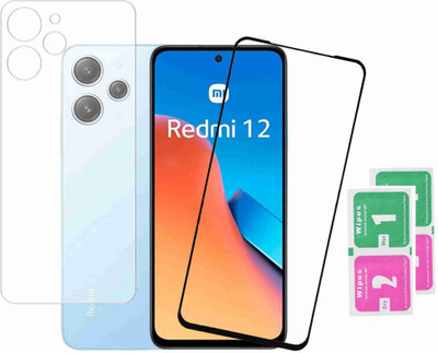 FINCH Front and Back Screen Guard for REDMI 12(Pack of 1)