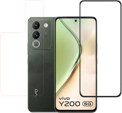 SPRITZEN Front and Back Screen Guard for Vivo Y200 5G(Pack of 2)