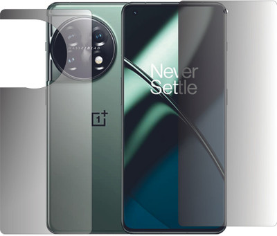 tempurglaze Front and Back Screen Guard for OnePlus 11R, OnePlus 11R 5G(Pack of 2)