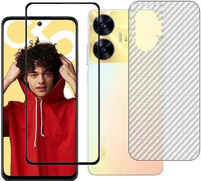 eZell Front and Back Screen Guard for REALME C55(Pack of 2)