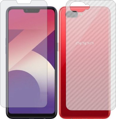 Mobling Front and Back Tempered Glass for Oppo A3s(Pack of 2)