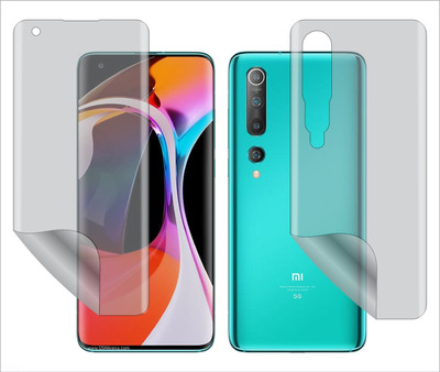 TELTREK Front and Back Screen Guard for XIAOMI MI 10 5G (Edge to Edge Full Screen Protector)(Pack of 1)