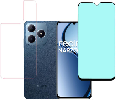 KARTRAY Front and Back Screen Guard for Realme Narzo N63(Pack of 2)