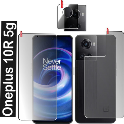 chakoor Front and Back Screen Guard for Oneplus 10R 5g(Pack of 3)