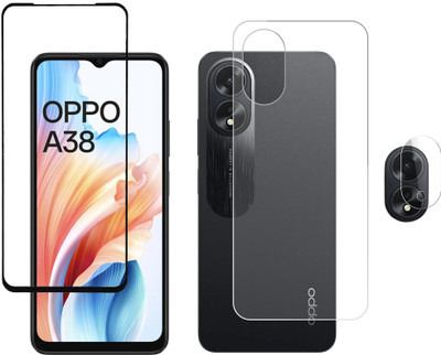 FINCH Front and Back Screen Guard for OPPO A38(Pack of 1)