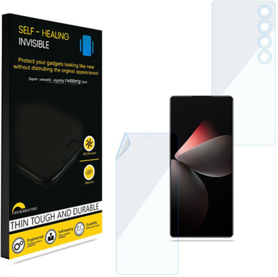 Gadgets Protector Front and Back Screen Guard for Meizu 21 Pro, Screen Protector / Body Protector, with installation kit(Pack of 1)