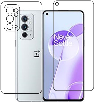 DVTECH Front and Back Screen Guard for OnePlus 9RT 5G(Pack of 1)