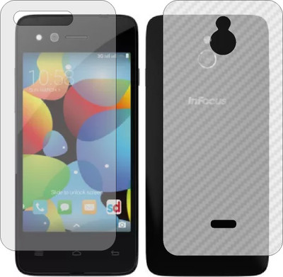 Mobling Front and Back Tempered Glass for INFOCUS M2(Pack of 2)