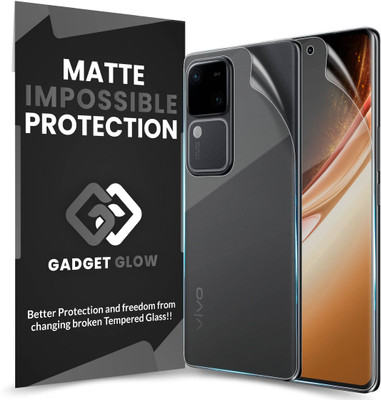 Gadget Glow Front and Back Screen Guard for Vivo V30 5G, Vivo V30 Pro 5G, Vivo V30 Pro, Vivo V30, 4 Layer Unbreakable Membrane with Easy Installation(Pack of 1)