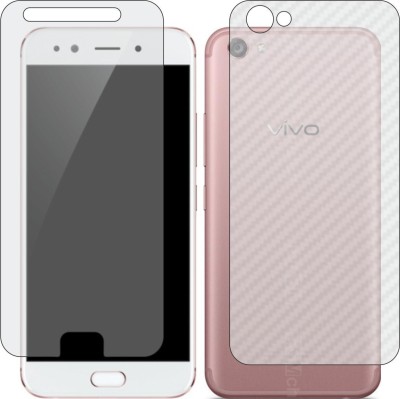 ZINGTEL Front and Back Screen Guard for VIVO X9 PLUS (Front Matte Finish & Back 3d Carbon Fiber)(Pack of 2)