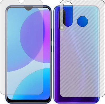 Mobling Front and Back Tempered Glass for VIVO U3(Pack of 2)