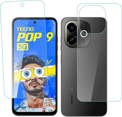 Ten To 11 Front and Back Screen Guard for Tecno Pop 9 5G(Pack of 2)