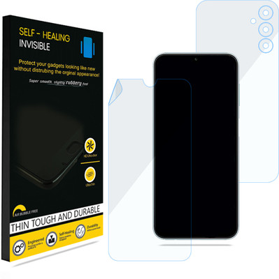 KUBERAN Front and Back Screen Guard for Samsung Galaxy M14, Invisible Screen Protector / Body Protector, Scratch Guard(Pack of 1)