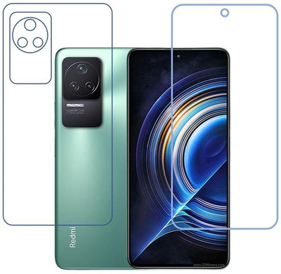 DVTECH Front and Back Screen Guard for 9H Xiaomi Redmi K50 Pro(Pack of 1)