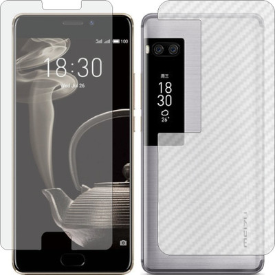 Mobling Front and Back Tempered Glass for MEIZU PRO 7 PLUS(Pack of 2)
