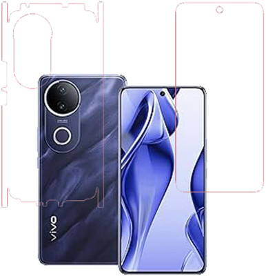 VAYUVAULT Front and Back Screen Guard for vivo V50e 5G(Pack of 2)