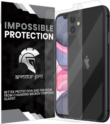 ArmourPro Front and Back Screen Guard for iPhone 11, Apple iPhone 11(Pack of 1)