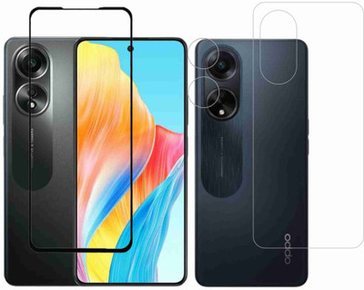 ICROMECK Front and Back Screen Guard for OPPO A58 4G(Pack of 3)