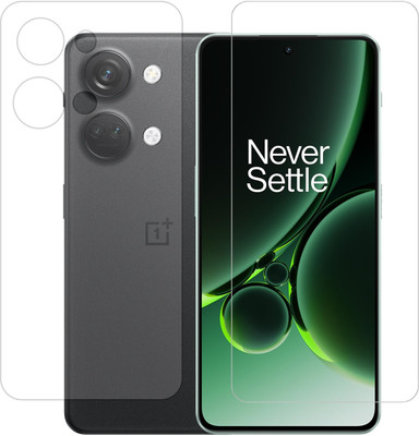 HOBBYTRONICS Front and Back Screen Guard for OnePlus Nord 3 5G, OnePlus Nord 3(Pack of 1)