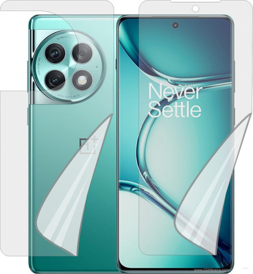MOBART Front and Back Tempered Glass for ONEPLUS ACE 2 PRO (Edge To Edge TPU Full Coverage)(Pack of 1)