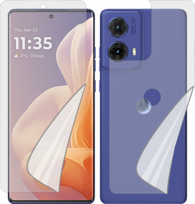 Fasheen Front and Back Screen Guard for Motorola Moto G85 (Edge To Edge TPU Full Coverage)(Pack of 1)