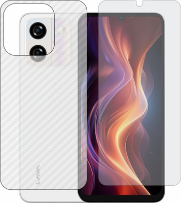 TELTREK Front and Back Screen Guard for Lava Yuva Star LZG409(Pack of 2)